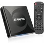 GREVA Android 13.0 TV Box 4GB RAM 64GB ROM, Reproductor Multimedia Inteligente 8K Ultra HD, RK3528 10/100M LAN Ethernet