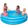 Intex 58446NP - Piscina Hinchable 3 Aros Azul 168 x 38 cm, 581 litros