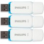 Philips Snow Edition, Memoria USB 2.0 (32 GB, 3 Unidades), Color Gris