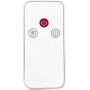 Jocca - Ventilador Portátil Plegable con Mando a Distancia y Batería 7200mAh, 3 Velocidades, Altura Regulable 36-97.5 cm, USB