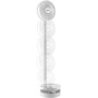 Jocca - Ventilador Portátil Plegable con Mando a Distancia y Batería 7200mAh, 3 Velocidades, Altura Regulable 36-97.5 cm, USB
