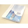 DONAU - Fundas para folletos (100 unidades, DIN A4, transparente en la parte superior, 100 micras), transparente