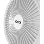 Jocca - Ventilador portátil de pie plegable | Altura ajustable 36-97,5 cm | Batería recargable 7200 mAh hasta 24 h | 3