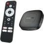 T1 Deluxe Edition Android 14.0 TV Box Quad-Core WiFi6 2.4G/5.8Ghz BT5.0 4K AV1 Ultra HD Control de voz Reproductor doméstico