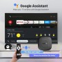 T1 Deluxe Edition Android 14.0 TV Box Quad-Core WiFi6 2.4G/5.8Ghz BT5.0 4K AV1 Ultra HD Control de voz Reproductor doméstico
