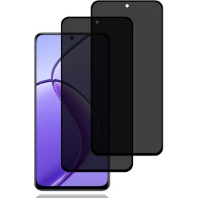 Protector Pantalla de Privacidad para Realme 12 4G/Realme 12+ 5G [2 Piezas],Cristal Vidrio Templado Antiespia,Dureza