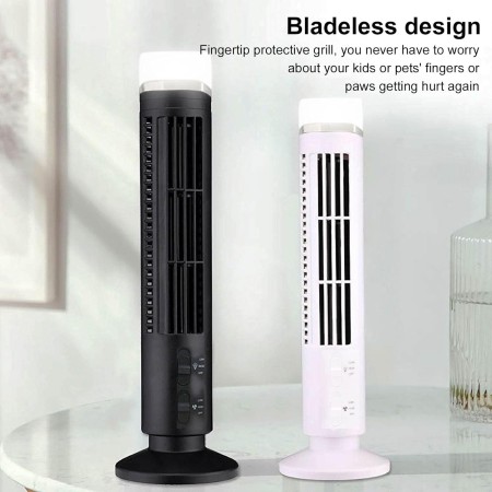Ejoyous Ventilador de Torre, Ventilador de Columna con ángulo de Oscilación de 90°, Ventilador de Pie, Ventilador Enfriador de