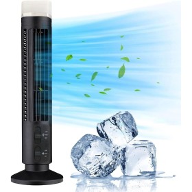 Ejoyous Ventilador de Torre, Ventilador de Columna con ángulo de Oscilación de 90°, Ventilador de Pie, Ventilador Enfriador de