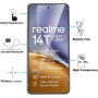 MEMELOKA Funda para Realme 14T 5G/Realme 14 5G/Realme P3 5G + Cristal Templado, Armor Carcasa Militar Antiarañazos con 360°