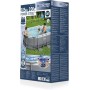 BESTWAY 5614A - Piscina Desmontable Tubular Power Steel Oval 305x200x84 cm con Depuradora Cartucho 1.249 L/H