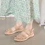 ETZRYSYB Sandalias para mujer, talla grande, puntera abierta, de verano, zapatos de plataforma, zapatos cómodos para mujer,