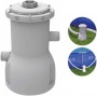 SIQUA Piscina Desmontable Redonda 3 x 0,76 m con Estructura de Acero, 4383L, Montaje Rápido, Material Duraplus Antipinchazos,
