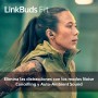 Sony LinkBuds Fit – Auriculares Bluetooth True Wireless con Noise Cancelling - Cómodos Todo el día, IPX4, Hi-Res Audio, Ambient