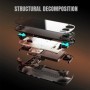 Consola de juegos portátil Retroid Pocket 5 Pantalla HD Oled de 5 pulg