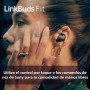 Sony LinkBuds Fit – Auriculares Bluetooth True Wireless con Noise Cancelling - Cómodos Todo el día, IPX4, Hi-Res Audio, Ambient