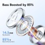Auriculares Inalambricos, Auriculares Bluetooth 5.3 Deportivos con Gancho de la Oreja, 60H de Reproducción, Pantalla LED,