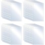 40 Unidades A6 Binder Pockets, Fundas de Plástico Transparente Para Fotos y Tarjetas de Crédito, Impermeables Para Billetes de
