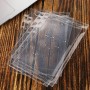 40 Unidades A6 Binder Pockets, Fundas de Plástico Transparente Para Fotos y Tarjetas de Crédito, Impermeables Para Billetes de