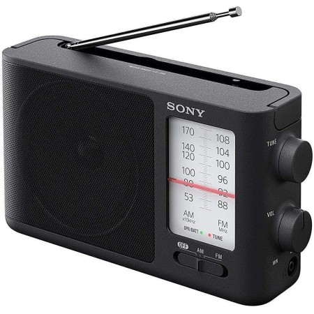 Sony ICF-506 Analog Tuning AC/DC Am/FM Radio portátil