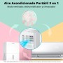 COMFEE Pingüino Aire Acondicionado Portátil 7000 BTU/1800 Frigorías Breezy Cool Pro – Climatizador sin unidad exterior, Bajo