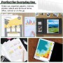 NAROSEBE 200 Unidades de Fundas a5 Transparente Fundas PlasticoMultitaladro Elba Standard Folio para planos con multitaladros y