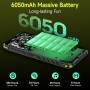 Ulefone Armor X31 Pro Movil Resistente, 16GB+256GB/2TB, Android 14 Moviles Indestructibles, 6050mAh, 64MP+25MP Visión Nocturna
