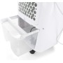 Orbegozo Air 52, Climatizador evaporativo 3 En 1, depósito de 10 L, 65 W, 3 velocidades, temporizador máximo 8 horas, mando a