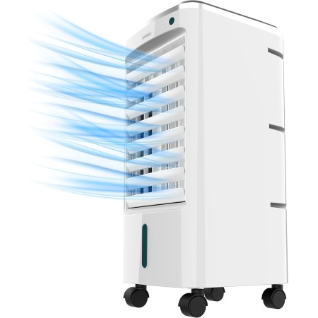 Cecotec Climatizador Evaporativo EnergySilence 3500 Cool Compact Smart, 65 W, Depósito 3,5 L, Táctil, Mando a distancia, 3