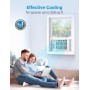 MIDEA Pingüino Aire Acondicionado Portátil 3 en 1 | 3000 Frigorías / 12000 BTU | Air conditioner Silencioso 43m2 -