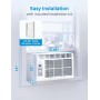 MIDEA Pingüino Aire Acondicionado Portátil 3 en 1 | 3000 Frigorías / 12000 BTU | Air conditioner Silencioso 43m2 -
