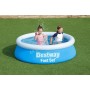BESTWAY 57392 Fast Set - Piscina Hinchable Infantil, Color Azul, Ø 183 x 51 cm