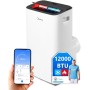 MIDEA Pingüino Aire Acondicionado Portátil Frío y Calor 3000 Frigorías / 12000 BTU - Climatizador silencioso con bomba calor