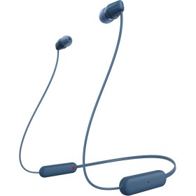 Sony WI-C100 Auriculares Inalámbricos - Hasta 25 Horas de Duración de la Batería, Micrófono Incorporado para Llamadas de