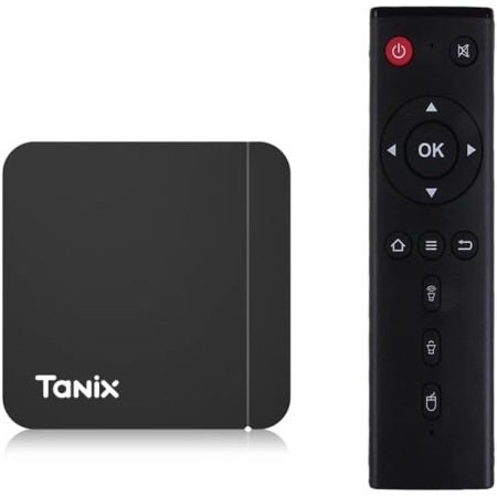 X88 Android 11.0 TV Box, Tanix W2 Amlogic S905W2 Quad Core RAM 4GB ROM 64GB Dual WiFi 2.4G/5.8G BT4.2 4K 6K AV1 Home Smart Media
