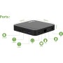 X88 Android 11.0 TV Box, Tanix W2 Amlogic S905W2 Quad Core RAM 4GB ROM 64GB Dual WiFi 2.4G/5.8G BT4.2 4K 6K AV1 Home Smart Media
