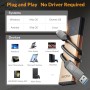 iDSOniX Carcasa SSD M.2 NVMe SATA Adaptador[Sin Herramientas][Aluminio], Caja SSD USB 3.2 Gen2 con UASP&Trim, 10 Gbps NVMe PCIe