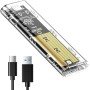 Carcasa M.2 Carcasa nvme m.2 Carcasa ssd m2 nvme,Carcasa Disco Duro ssd Caja Disco Duro Lector Disco Duro 10Gbps USB3.1 Gen2