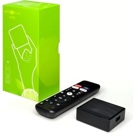BOXPUT Lemon TV Mini Android TV Box, Android 12.0 TV Box, 2GB RAM 16GB ROM, H618/2.4G/5G Dual WiFi, BT5.4 Quad Core 4K Ultra HD