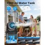 EasyAcc Aire Acondicionado Portátil 7000ML con Mando, Ventilador Enfriador de Aire con Batería de 20000 mAh, Ventilador para