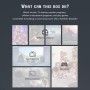 Android TV Box 12.0, Android Boxes 4GB RAM 32GB ROM Quad-Core Cortex-A53 CPU WiFi6 Bluetooth 5.0 HDMI 2.0 LAN Ethernet 3D 6K HD
