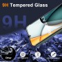 GEEMEE 2+2 Piezas Protector de Pantalla para Realme 12 5G/Realme 12x 5G, Cristal Templado y Protector de Lente de Cámara, 9H