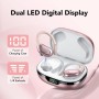 Auriculares Inalambricos, Auriculares Bluetooth 5.3 Deportivos con Gancho de la Oreja, 60H de Reproducción, Pantalla LED,