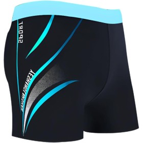 YNYCIPZ Bañadores para hombre,Bañador de Natación Hombre Shorts Traje de Baño Pantalones Boxers de Natación,Talla L (40-80 kg)