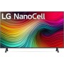 LG 43NANO81T6A 43", 4K NANOCELL, Smart TV, HDR10, WebOS24, Serie 81, Procesador Potente e Inteligente, Dolby Digital Plus,