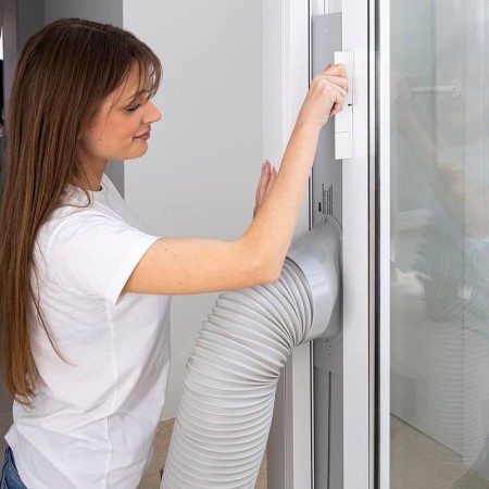 Cecotec Aire Acondicionado Portátil con Mando a Distancia, Wifi y Bomba de Calor ForceClima 9500 Soundless Heating Connected.