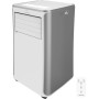 Cecotec Aire Acondicionado Portátil con Mando a Distancia, Wifi y Bomba de Calor ForceClima 9500 Soundless Heating Connected.