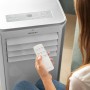 Cecotec Aire Acondicionado Portátil con Mando a Distancia, Wifi y Bomba de Calor ForceClima 9500 Soundless Heating Connected.