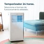 Cecotec Aire Acondicionado Portátil con Mando a Distancia, Wifi y Bomba de Calor ForceClima 9500 Soundless Heating Connected.