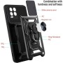 HAOYE Funda para Realme 8 Pro | Realme 8 4G, Shockproof Carcasa con Giratorio Anillo Kickstand y Cubierta Deslizante de la