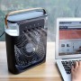 Ventilador Klack Portatil Enfriador de aire 4 en 1 - Ventilador, Humidificador, Aromaterapia y Luz Led de colores - Blanco